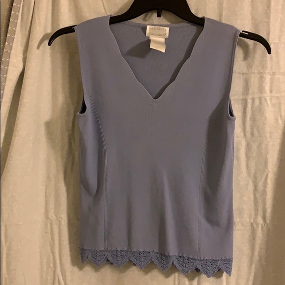 Pretty designers original’s blue top 😍 - Picture 1 of 5